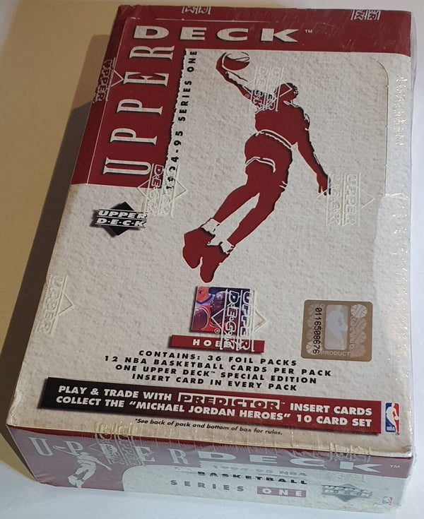 1994-95 Upper Deck NBA Basketball Hobby Box Series 1 - Factory Sealed