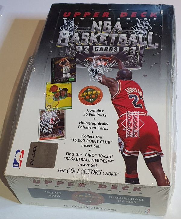 1992-93 Upper Deck NBA Basketball High Series Box - Factory Sealed