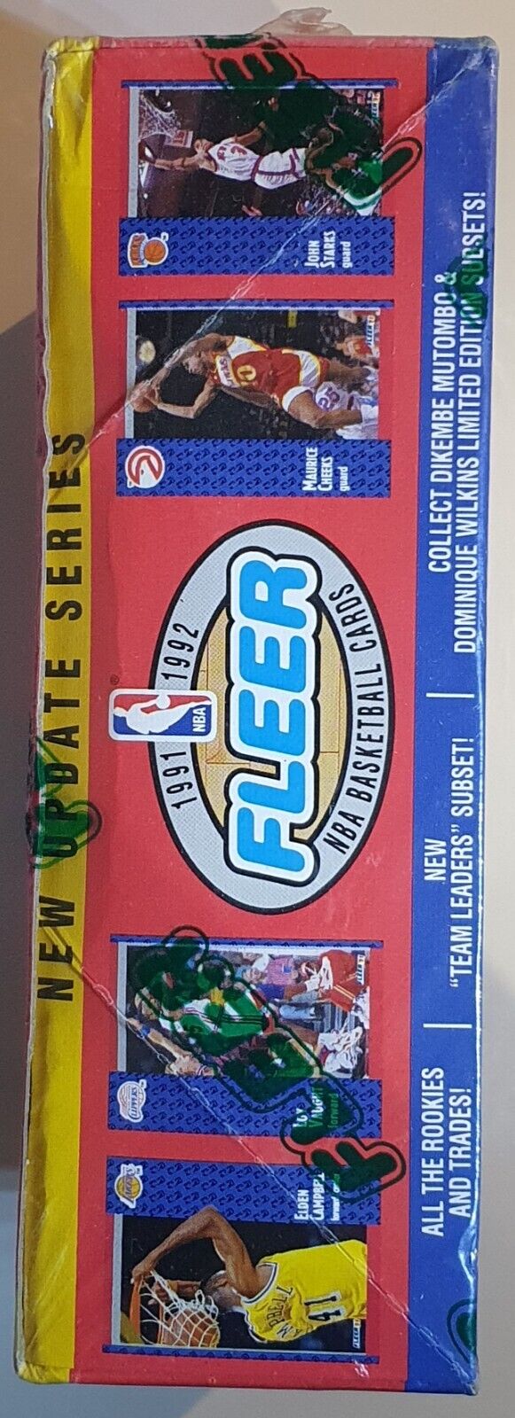 1991-92 Fleer NBA Basketball New Update Series 2 - Factory Sealed