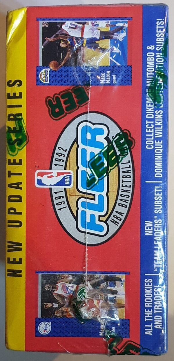 1991-92 Fleer NBA Basketball New Update Series 2 - Factory Sealed