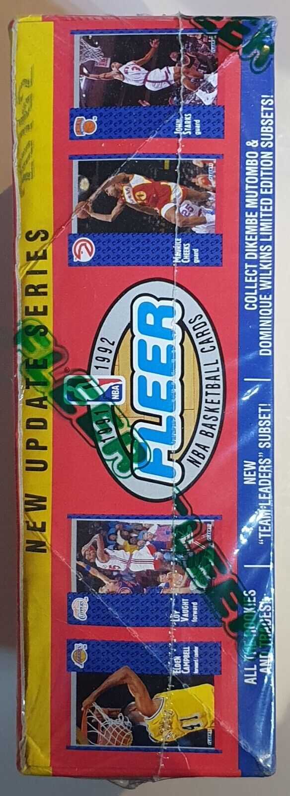 1991-92 Fleer NBA Basketball New Update Series 2 - Factory Sealed