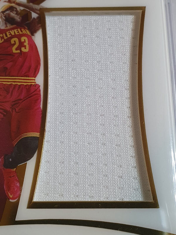 2014 Panini Immaculate Lebron James #PATCH /50 Jumbo Jersey - PSA 9 (POP 3)