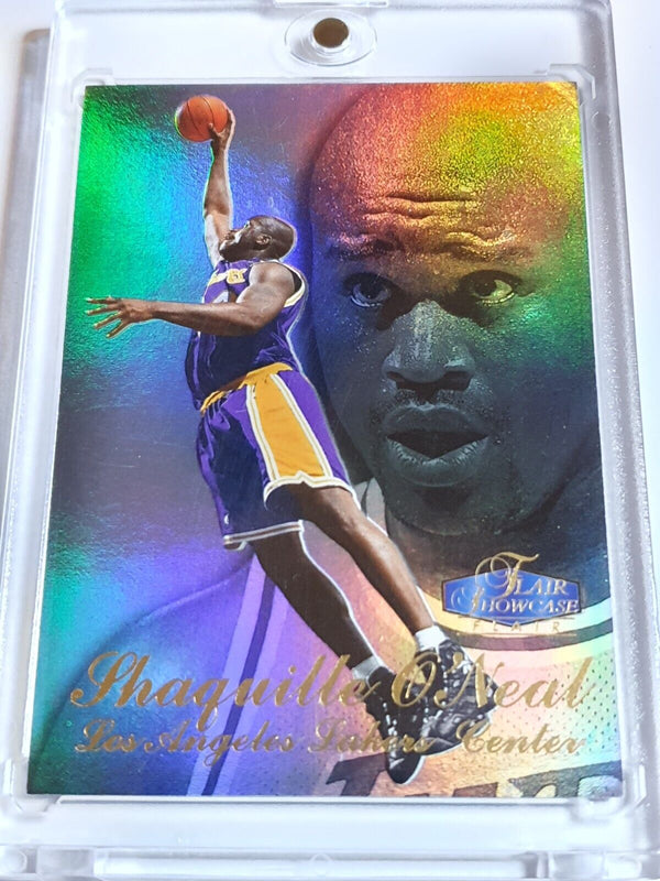 1997 Flair Showcase Shaquille O'Neal #7 ROW 3 - Ready to Grade