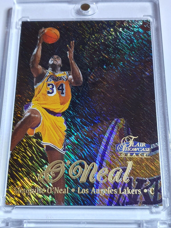 1997 Flair Showcase Grace Shaquille O'Neal #7 ROW 1 - Ready to Grade