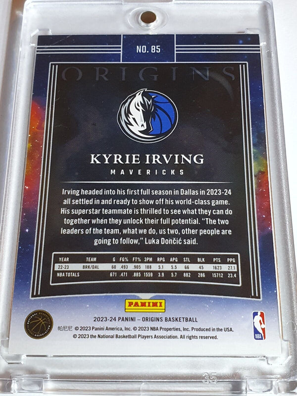 2023 Panini Origins Kyrie Irving #85 TESSELLATED Holo Edition - Ready to Grade