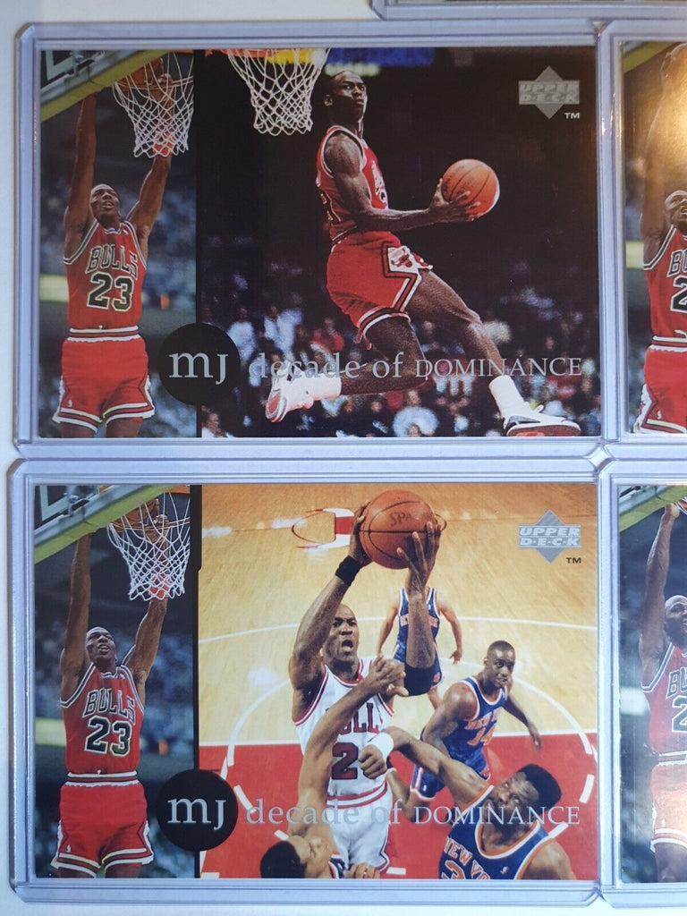 1994 Upper Deck Rare Air Michael Jordan PROMO SET (Complete 5 Jumbo Ca –  Perfect Edges Cards