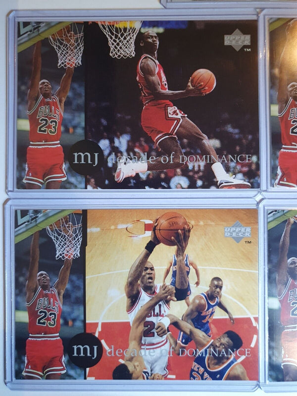 1994 Upper Deck Rare Air Michael Jordan PROMO SET (Complete 5 Jumbo Ca –  Perfect Edges Cards