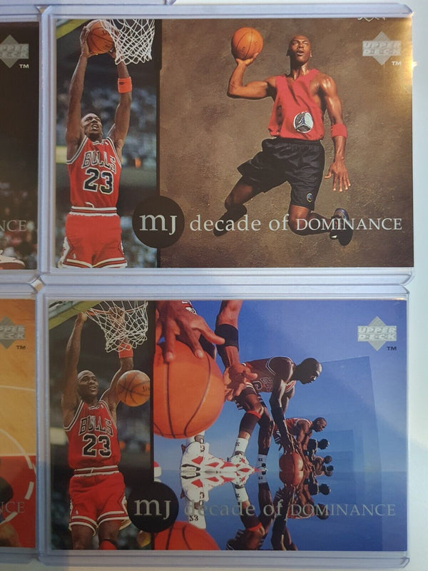 1994 Upper Deck Rare Air Michael Jordan PROMO SET (Complete 5 Jumbo Cards)