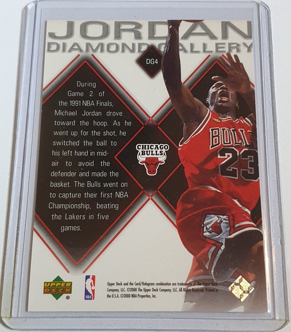 1999 UD Black Diamond Michael Jordan #DG4 HOLO Diamond Gallery - Rare