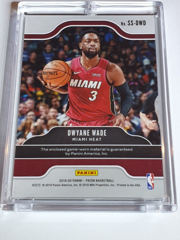 2019 Panini Prizm Dwyane Wade #PATCH Sensational Swatches - Ready for Grading