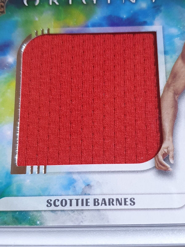 2021 Origins Scottie Barnes Rookie #PATCH Jumbo Jersey RC - Rare