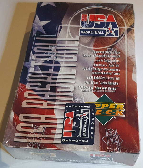 1994 Upper Deck USA Basketball Olympic Team Trading Cards - Factory Sealed Box