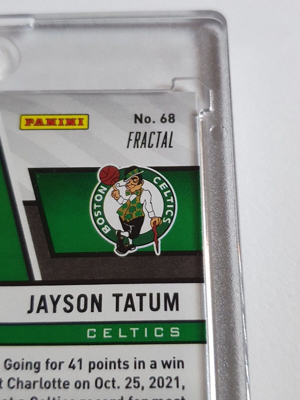 2021 Panini Revolution Jayson Tatum #68 FRACTAL Prizm - Ready to Grade