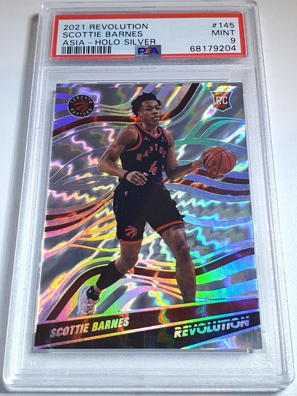 2021 Revolution Scottie Barnes Rookie #145 HOLO SILVER /99 RC - PSA (POP 6)