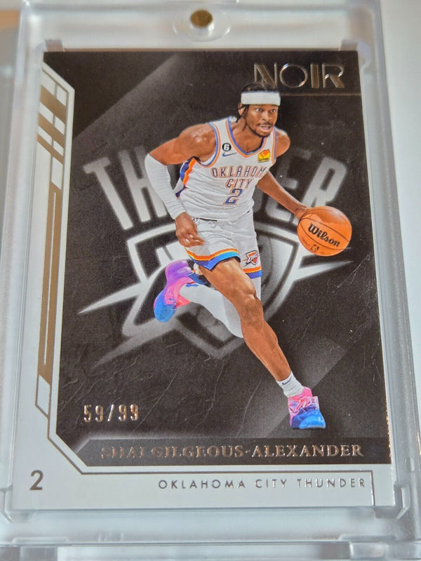 2022 Noir Shai Gilgeous-Alexander #8 Association Edition /99 - Ready to Grade