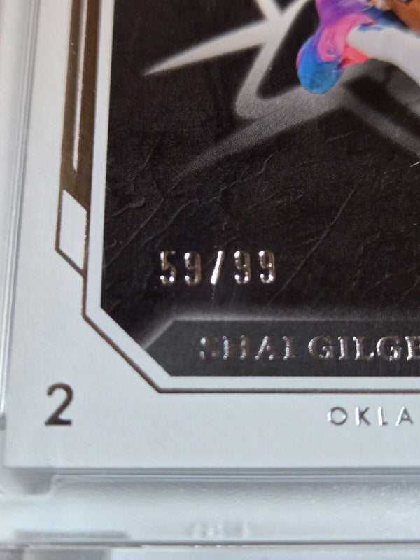 2022 Noir Shai Gilgeous-Alexander #8 Association Edition /99 - Ready to Grade