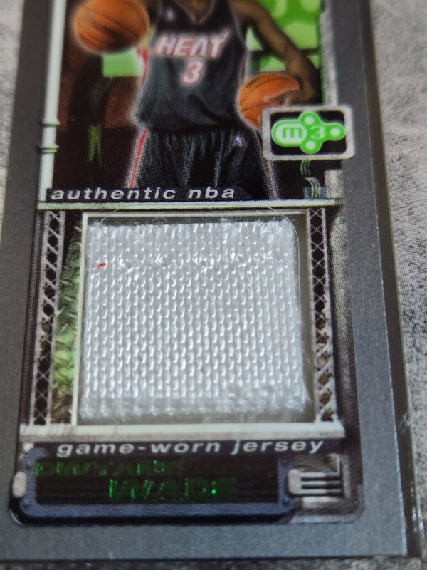 2003 Topps Matrix Dwyane Wade Rookie #PATCH Game Worn Jersey RC - Rare