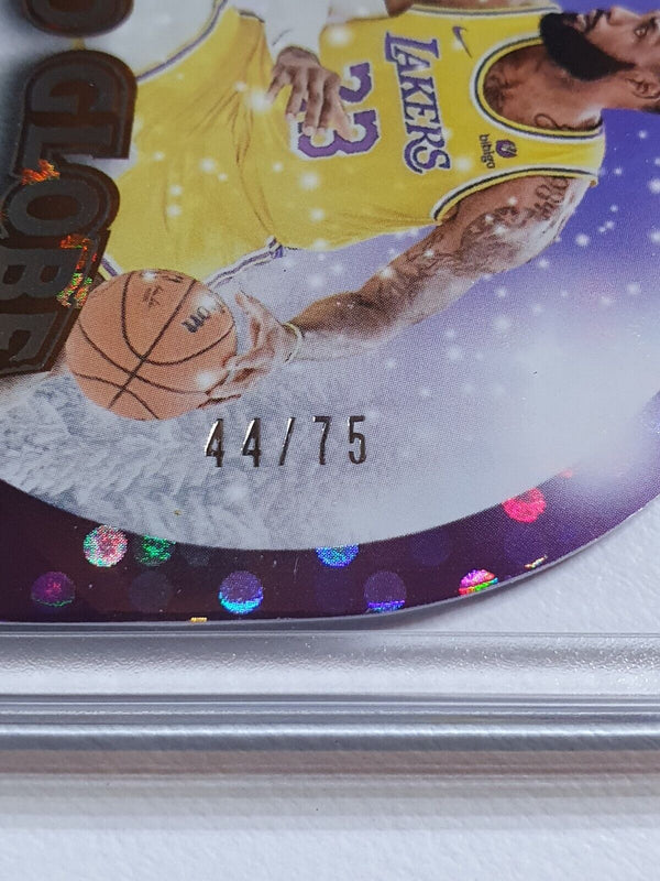 2023 Crown Royale LeBron James #12 BLUE /75 Holo Sno Globe - Ready to Grade