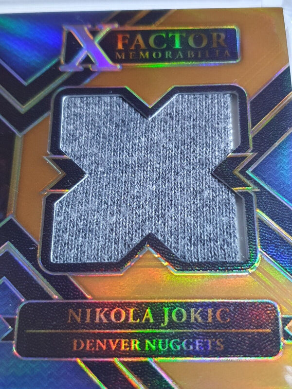 2017 Select Nikola Jokic #PATCH COPPER /49 Game Worn Jersey  - Ready to Grade