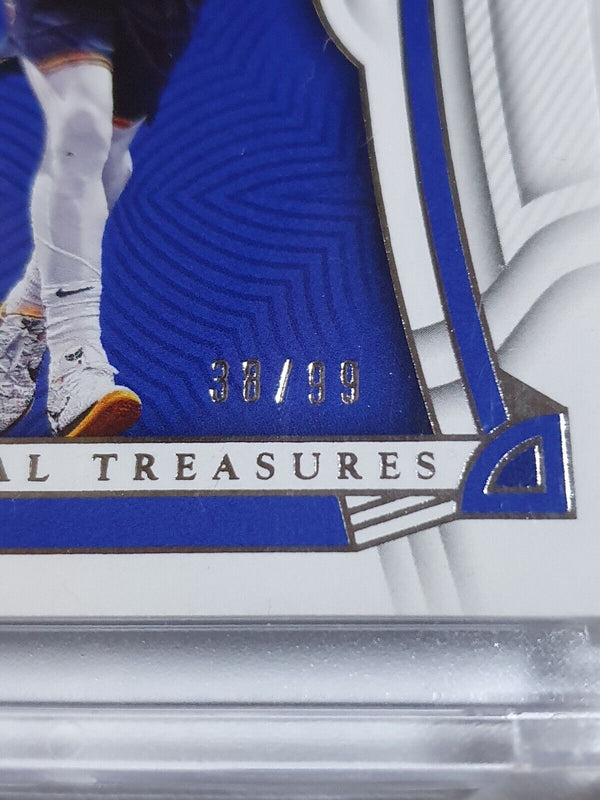 2022 Panini National Treasures Jalen Brunson #95 SILVER /99 Foil Edition - Rare