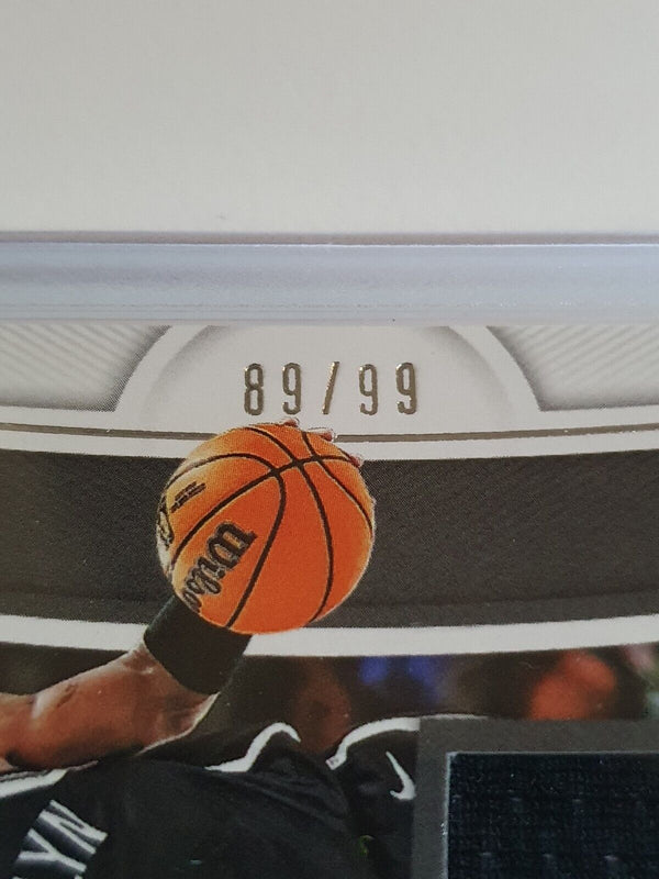 2022 National Treasures Kyrie Irving #PATCH /99 Large Game Worn Jersey - Rare