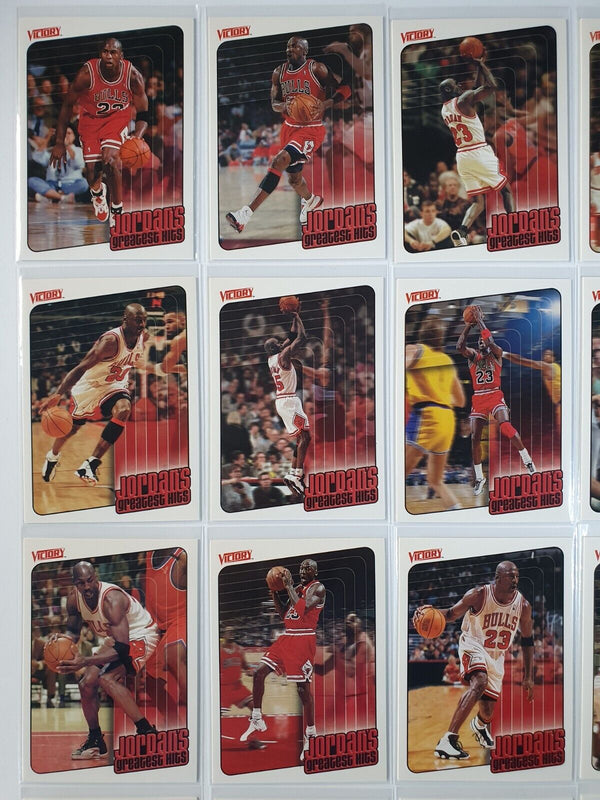 Lot of 35 x 1999 Upper Deck Victory Michael Jordan Greatest Hits - Rare