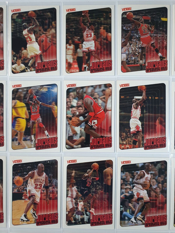 Lot of 35 x 1999 Upper Deck Victory Michael Jordan Greatest Hits - Rare