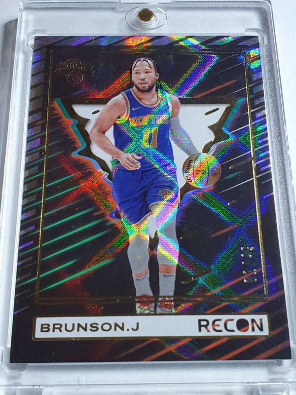 2023 Panini Recon Jalen Brunson #168 EFFECT 01/49 Holo - Ready to Grade