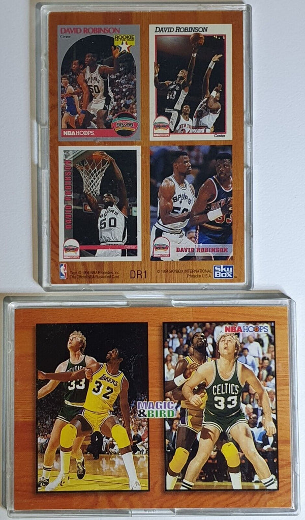 1993-94 NBA Hoops Basketball COMPLETE 421 Card Set - Series 1 & 2 + Inserts