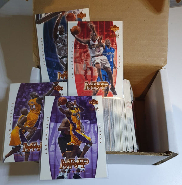 2000 Upper Deck Game Jersey Basketball Series 2 BASE SET 184 Cards - Kobe + Shaq