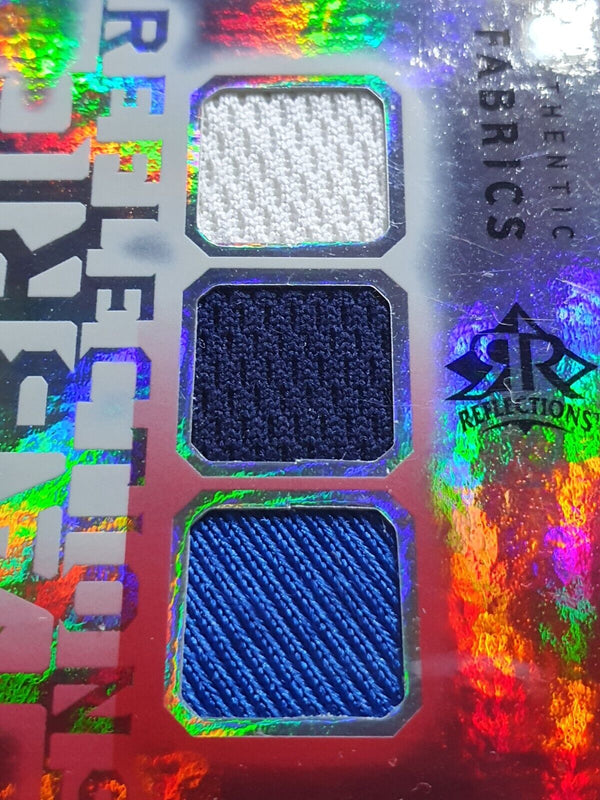 2005 UD Reflections Dirk Nowitzki TRIPLE PATCH /25 Holo Game Worn Jerseys - Rar