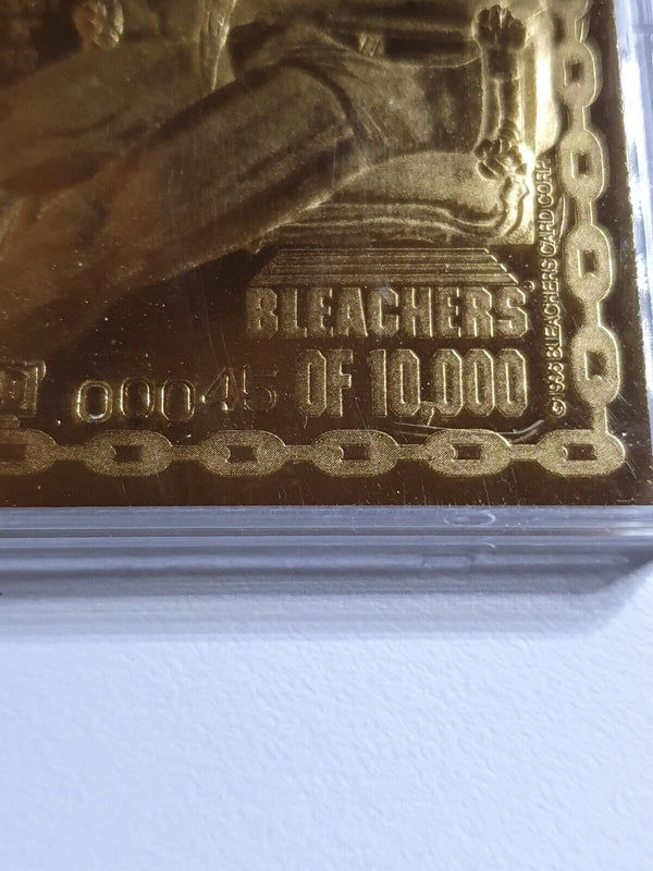 1996 Bleachers Dennis Rodman 23K /10000 GOLD CARD - Ready to Grade