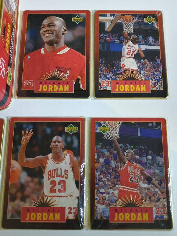 1996 Upper Deck Michael Jordan ALL METAL Card Set (5 Cards) - Cards Sealed