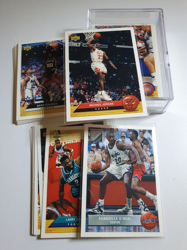 1992-93 Upper Deck McDonalds COMPLETE 50 Card Set - Michael Jordan + Shaq RC