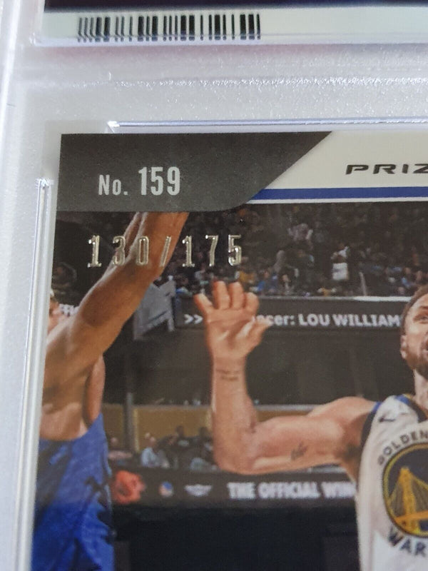 2020 Panini Prizm Stephen Curry #159 FAST BREAK BLUE /175 Prizm - PSA 9 (POP 14)