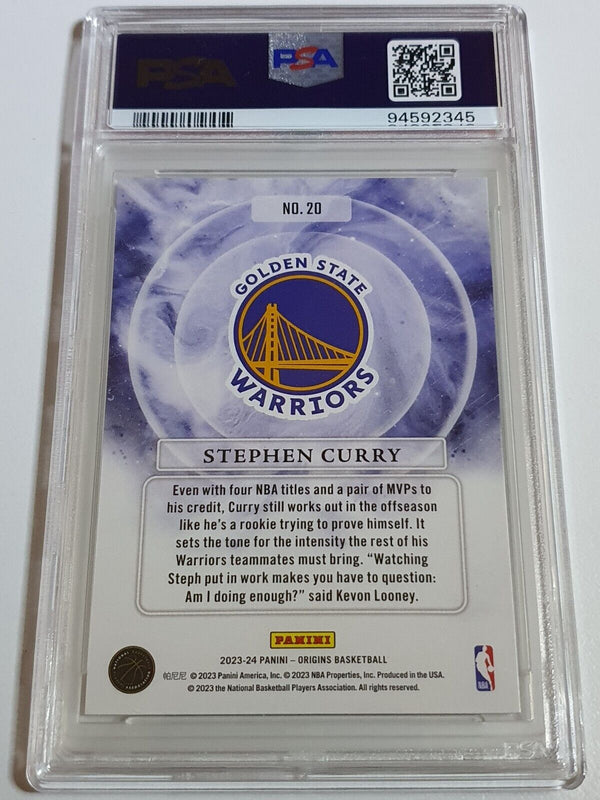 2023 Panini Origins Stephen Curry #20 Euphoria - PSA 9 (POP 5)