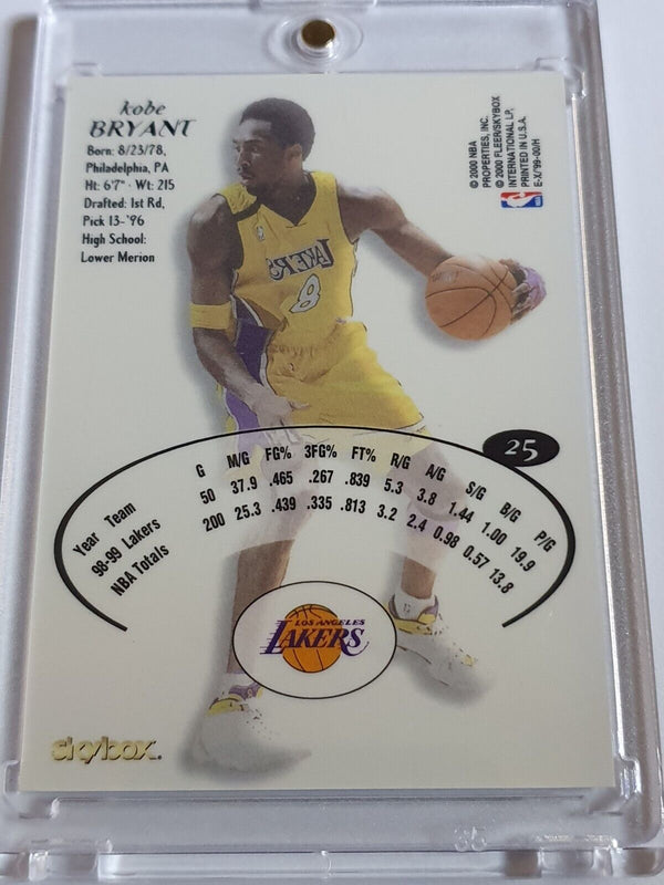 1999 Skybox E-X Kobe Bryant #25 HOLO Foil - Ready to Grade