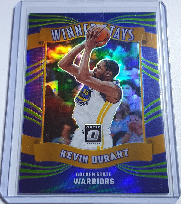 2023 Donruss Optic Kevin Durant #13 LIME GREEN Holo /149 Winners Stays - Rare