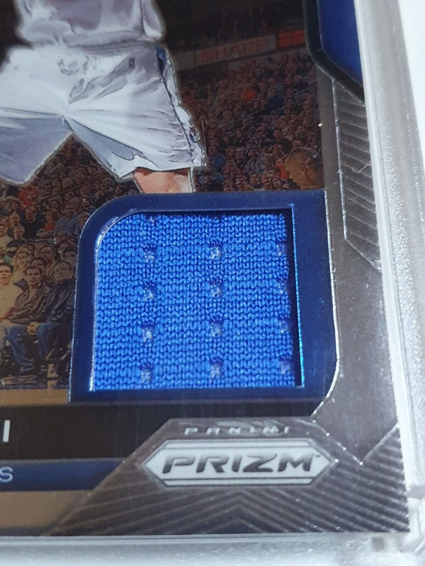 2020 Prizm Dirk Nowitzki #Patch Game Worn Jersey Swatch - Ready for Grading