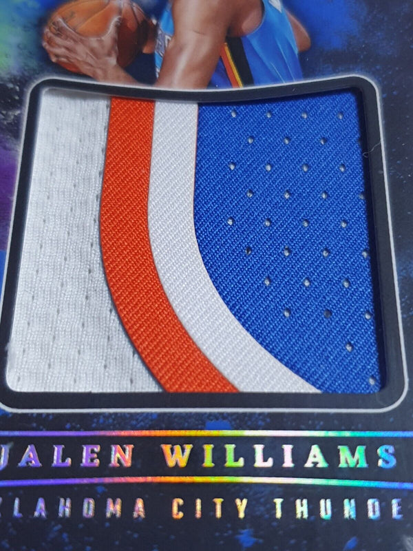 2022 Origins Jalen Williams Rookie #PATCH BLUE /35 PRIME 4 Color Jersey - Rare