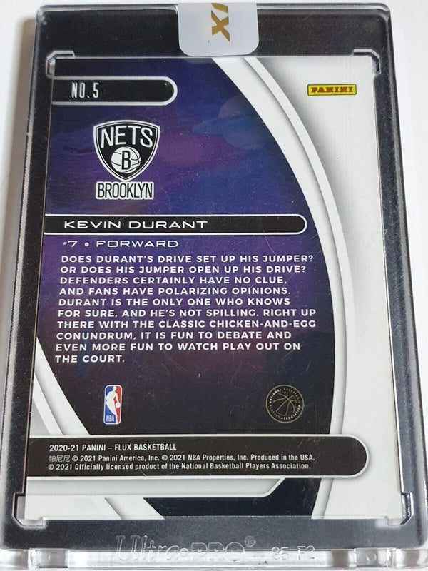 2020 Panini Flux Kevin Durant #5 TITAN SP Uncirculated Encased - Panini Sealed