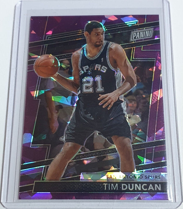 2024 Panini National VIP Tim Duncan #23 PURPLE SPARKLE /49 Holo - Rare