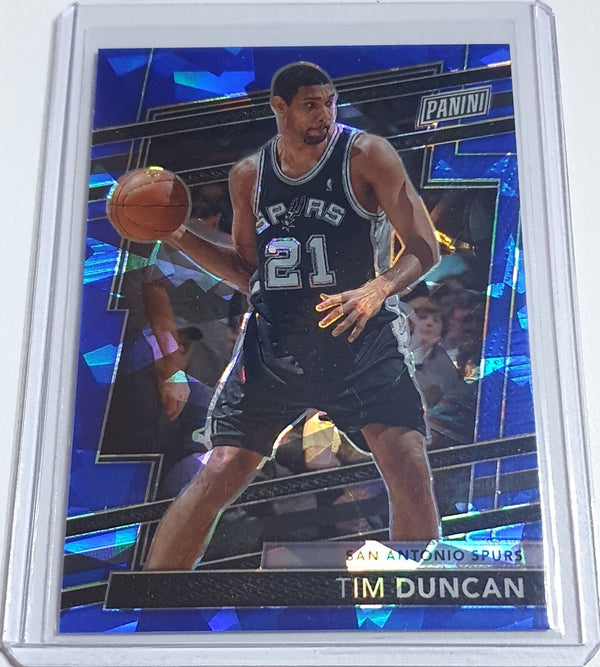 2024 Panini National VIP Tim Duncan #23 BLUE SPARKLE /124 Holo - Rare