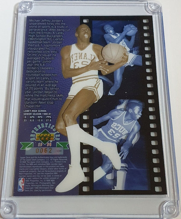 1998 Upper Deck Michael Jordan /2500 Jumbo Die-Cut 