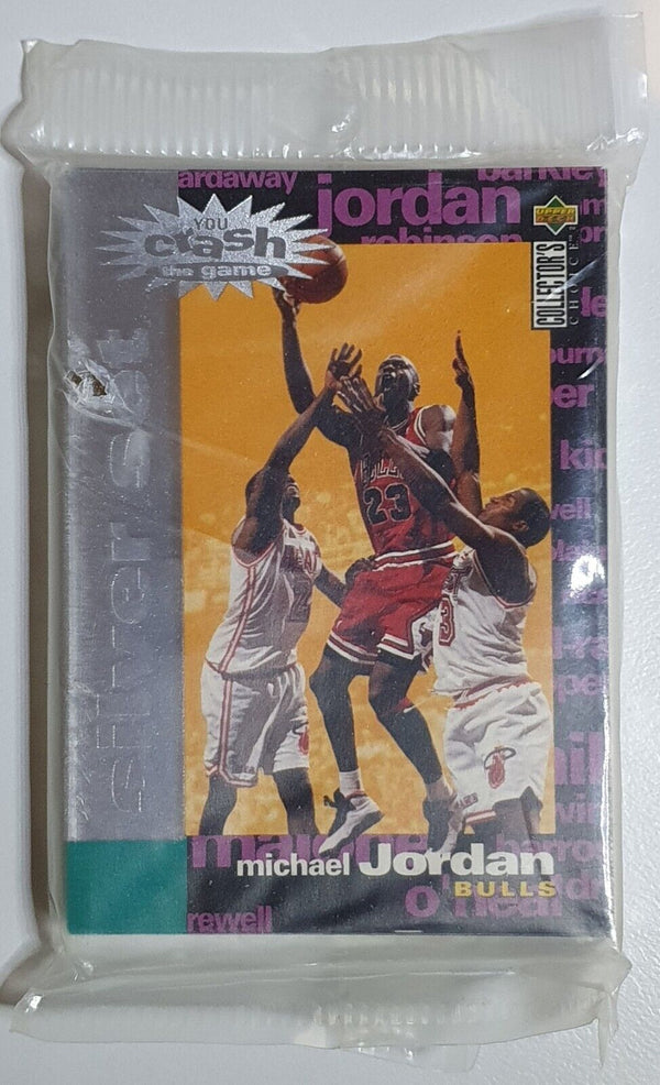 1995 Upper Deck Michael Jordan SILVER SET Crash the Game (All 30 Cards) - Sealed