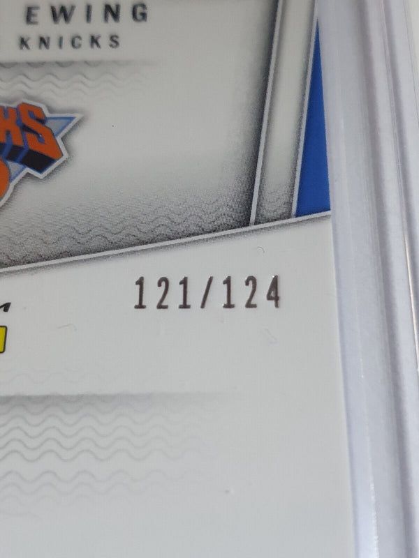 2024 Panini National VIP Patrick Ewing #36 BLUE SPARKLE /124 Holo - Rare