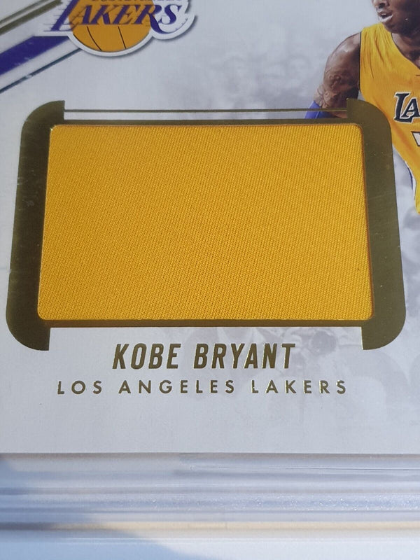 2017 Panini Threads Kobe Bryant #PATCH /99 Jumbo Game Jersey - BGS 9 (POP 2)