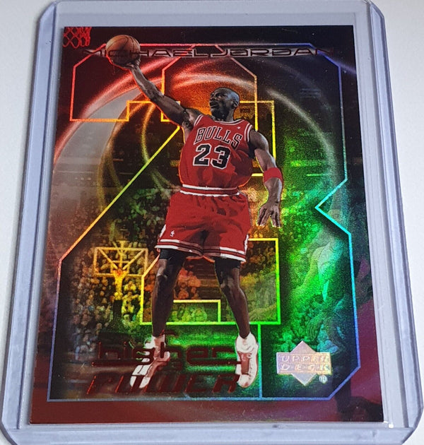 1998 Upper Deck Michael Jordan A Higher Power #MJ8 HOLO Insert - Ready to Grade