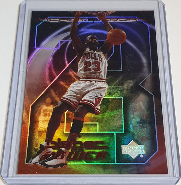 1998 Upper Deck Michael Jordan A Higher Power #MJ7 HOLO Insert - Ready to Grade