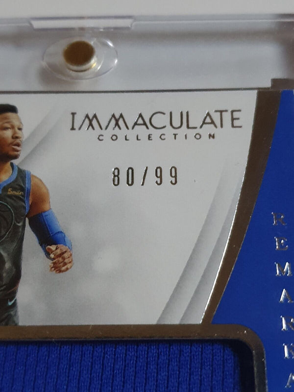 2018 Immaculate Jalen Brunson Rookie #PATCH /99 Player Worn Jersey RC - Rare